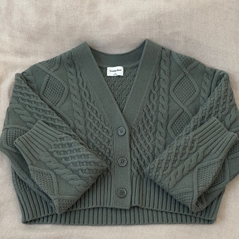 Aritzia Sunday Best Cooper Cardigan